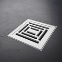 DKS SERIES POINT DRAIN ULTRA-THIN INOX FRAME