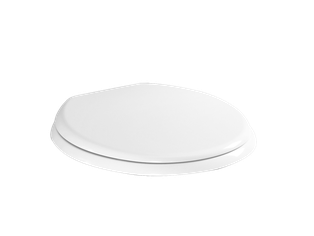 SEATCOVER, LILA SLIDING HINGE SOFT CLOSE PP WHITE