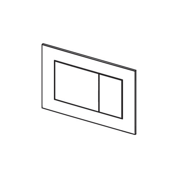 TECE NOW TOILET FLUSH PLATE
