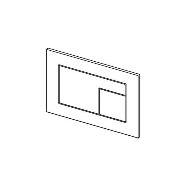 TECE VELVET  TOILET FLUSH PLATE