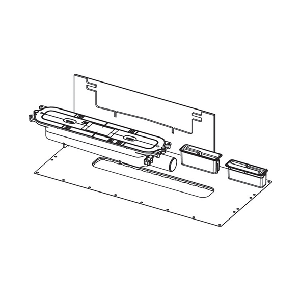 TECE DRAIN PROFILE DRAIN FLAT