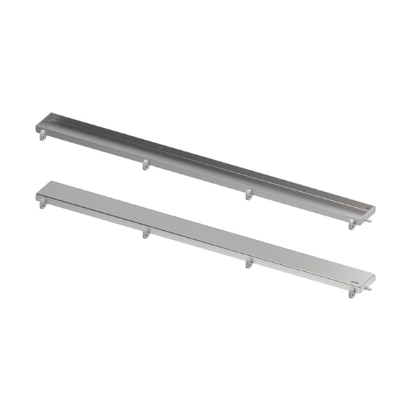 TECE LINUS SHOWER CHANNEL SET, FLAT, COVER 2 IN 1