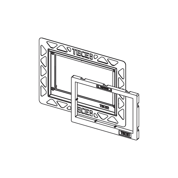 TECE TOILET INSTALLATION FRAME FOR FLUSH MOUNTED INSTALLATION GOLD- PLATED