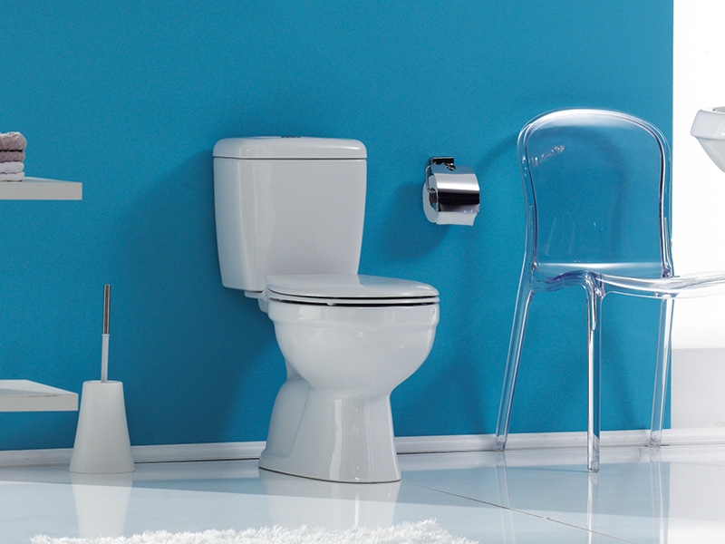 CLOSE COUPLE BACK TO WALL LILA S TRAP(VERTICAL) WHITE