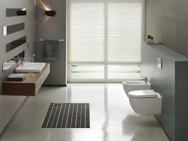 CLOSET WALL HANG CITY RIMLESS BLACK MATTE