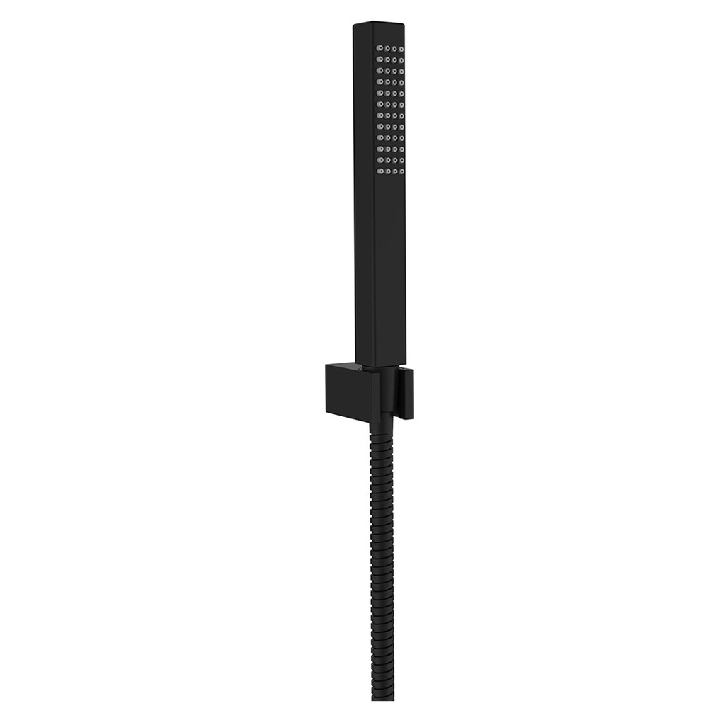 TRS0090.MB TREDEX T.S+ Handshower Set, Wall Holder, M. Black