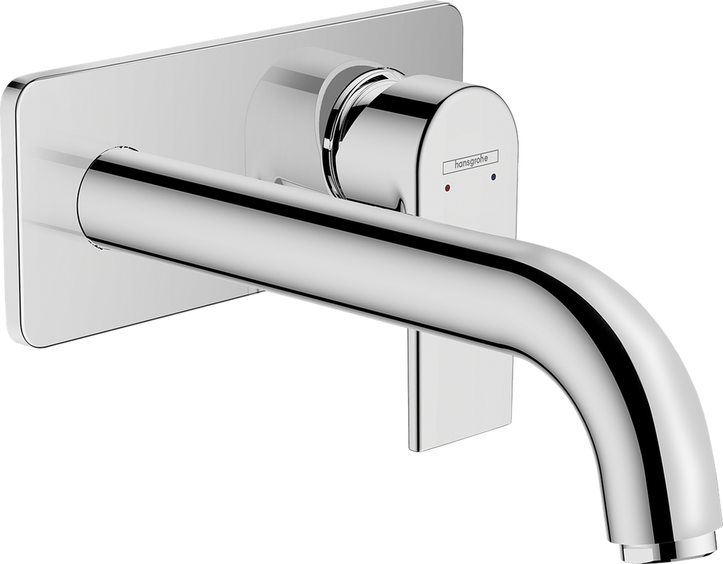 HG Vernis Shape 2-Hole Concealed Basin Mixer F-Set Chrome