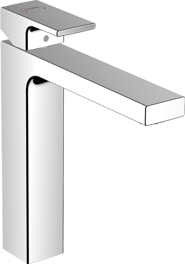 HG Vernis Shape SL Basin Mixer 190 w/ Pop-Up Waste Chrome