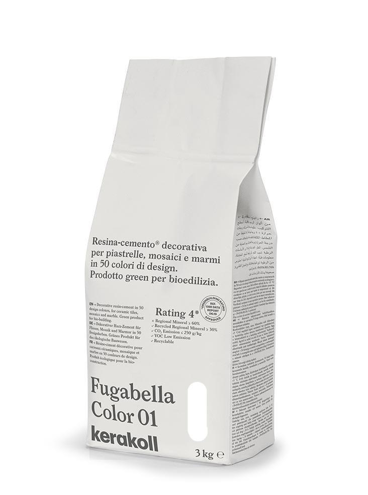 Kerakoll Fugabella Color Grout Color 01 3kg Bag