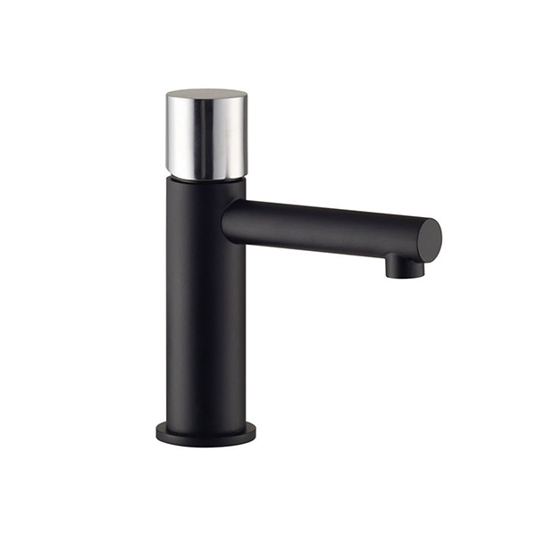 MINI-Single - control mixer for washbasin with CLICK - CLACK waste MATT BLACK gr. 1350 dim. 29x19x8