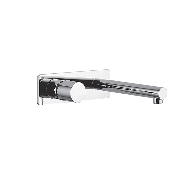 MINI-Built - in washbasin mixer with wall spout, without waste CHROME gr. 1850 dim. 29x19x8