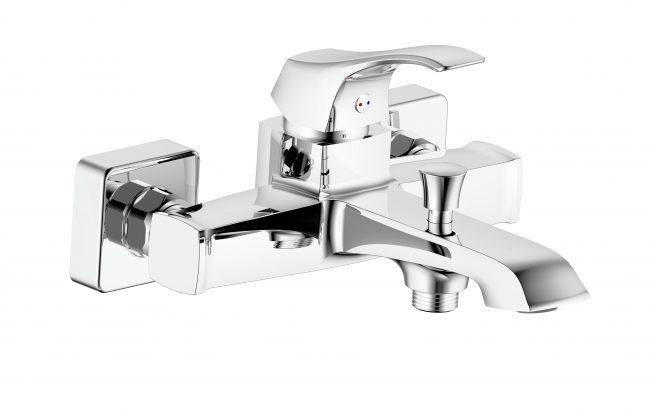 Single lever Mixer for bathtub CADIA without accessories, chrome