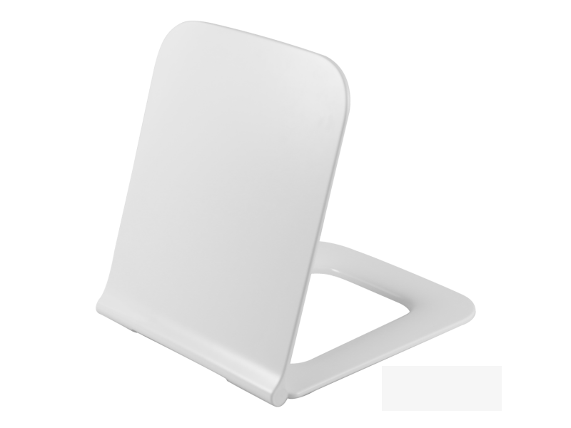 Seatcover,Ibiza,Slim,Quick Release,Soft Close,Duroplast,White Matte