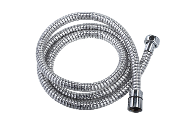 Plastic braided shower hose 1/2 150 cm, chrome plated
