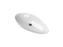 Olive 75x38cm Without Tap Hole White Matte