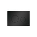 TECE LOOP TOILET FLUSH PLATE  FOR DUAL FLUSH SYSTEM (ABS, Black Matt)
