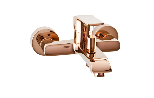Bath Mixer Aurora Rose Gold