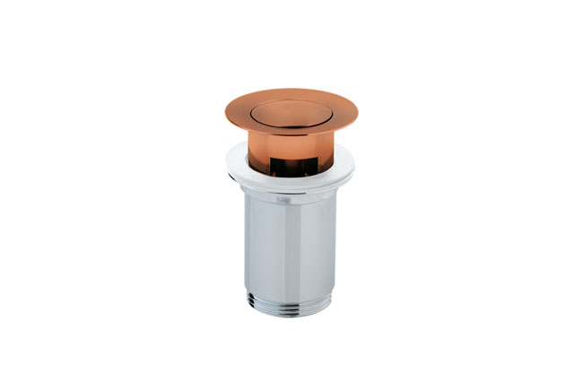 Pop-Up Waste With Overflow Star Rose Gold G5/4’’