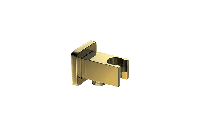 Wall Supply Elbow Kvadro Plus Gold