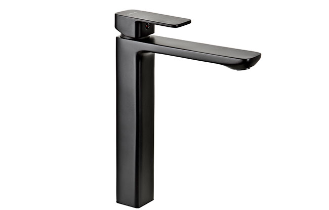 Single Lever Lavatory High Mixer Loft Black