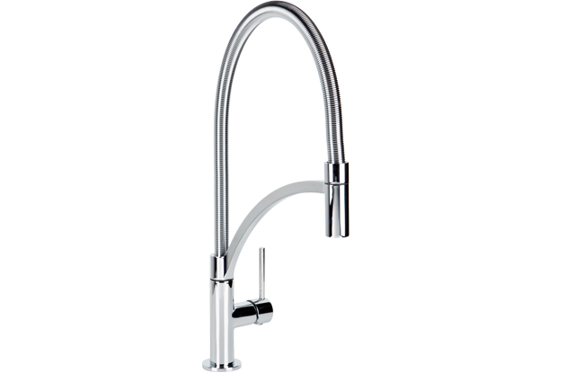 STANDING TELESCOPE KITCHEN MIXER INIZIO CHROME