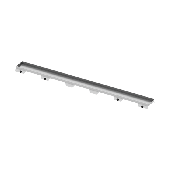 TECE DRAIN LINE TILEABLE CHANNEL PLATE II STAINLESS STEEL STRAIGHT