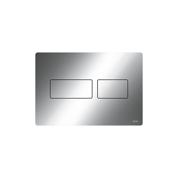 TECE SOLID TOILET STAINLESS STEEL FLUSH PLATE FOR DUAL FLUSH SYSTEM