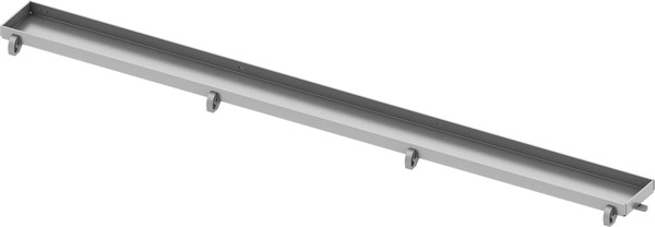 TECEDRAINLINE TILEABLE CHANNEL ""PLATE"" 700 MM STAINLESS STEEL, STRAIGHT"