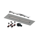 TECElinus Shower Channel Set, Flat, 2-in-1 Cover