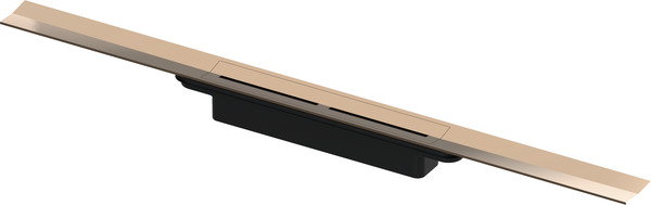 TECEdrainprofile Shower Profile, 800 mm, Stainless Steel, Polished Red Gold