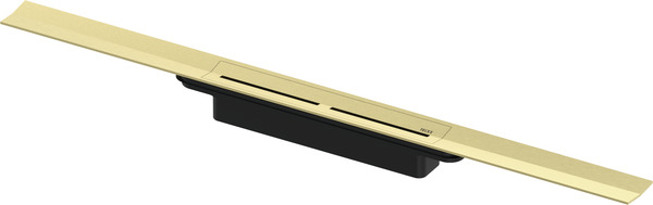TECEdrainprofile Shower Profile, 800 mm, Stainless Steel, Brushed Gold Optic