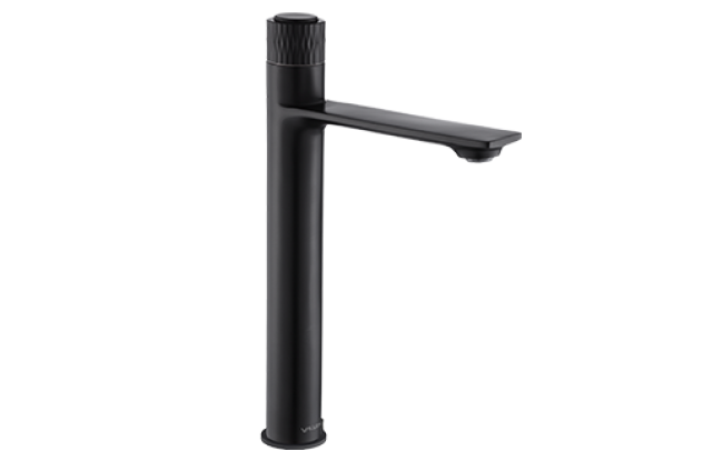 Single Lever Lavatory High Mixer Decor Black