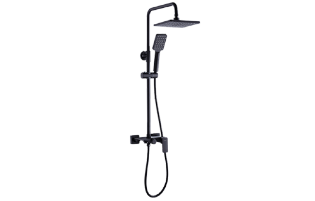Shower Set With A Bath Spout Loft Black