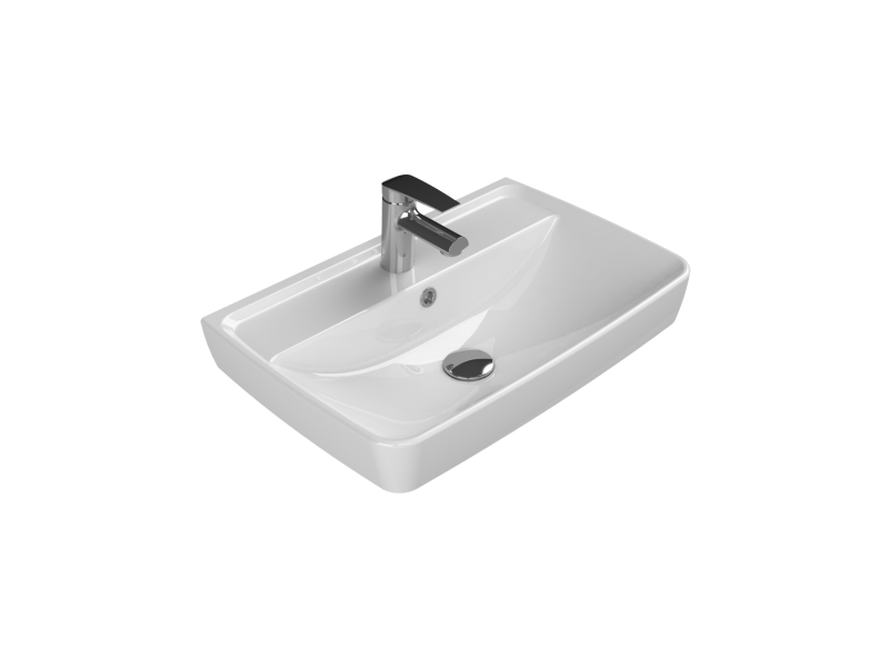 WALL HANG WHITE, DURU 60X40CM