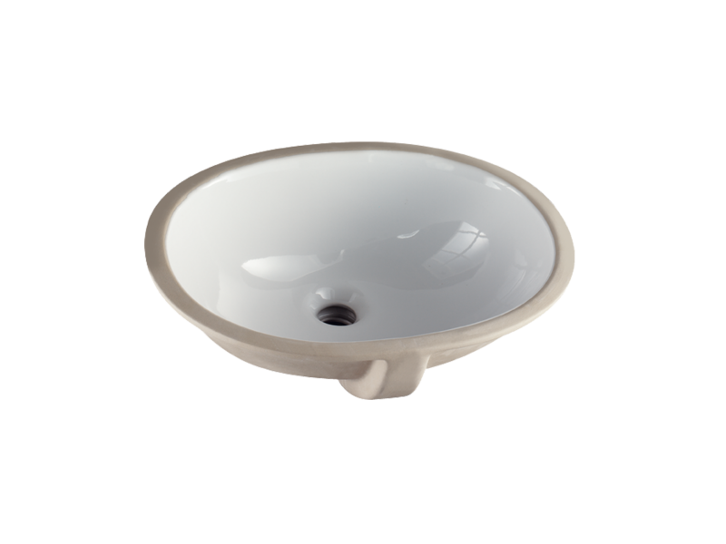 WASHBASIN, UNDER COUNTER 48X39CM