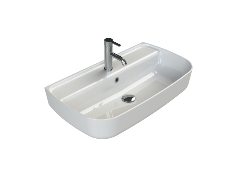 Washbasin, Aqua 75x42cm