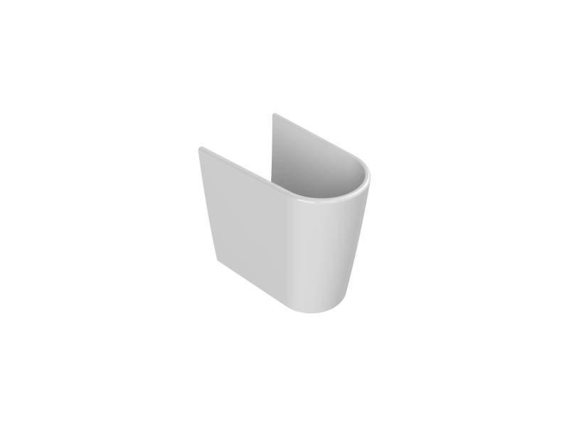 Half Pedestal, Bella, White