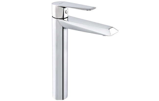Single Lever Lavatory High Mixer Quasar, Chrome