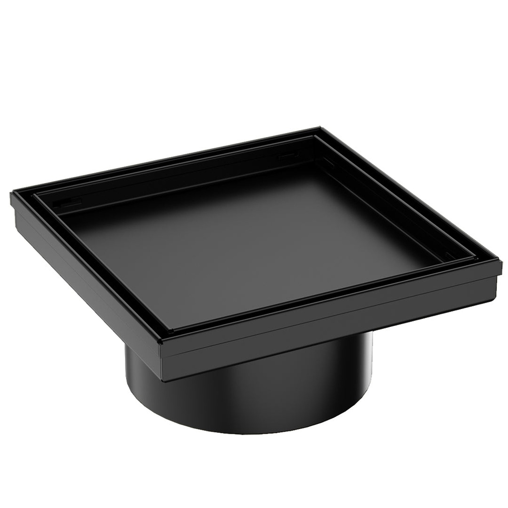 TRF01515.4.MB TREDEX SQ Tile Insert FLR Drain 150mm/102D SS304 Mat Black