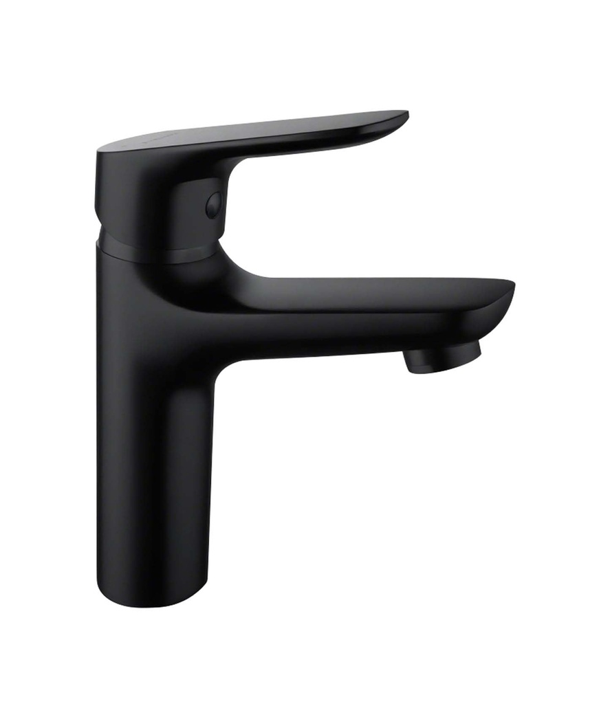 141006.MB TREDEX T.R  Basin Mixer M-Size w/PU Waste, Matt Black