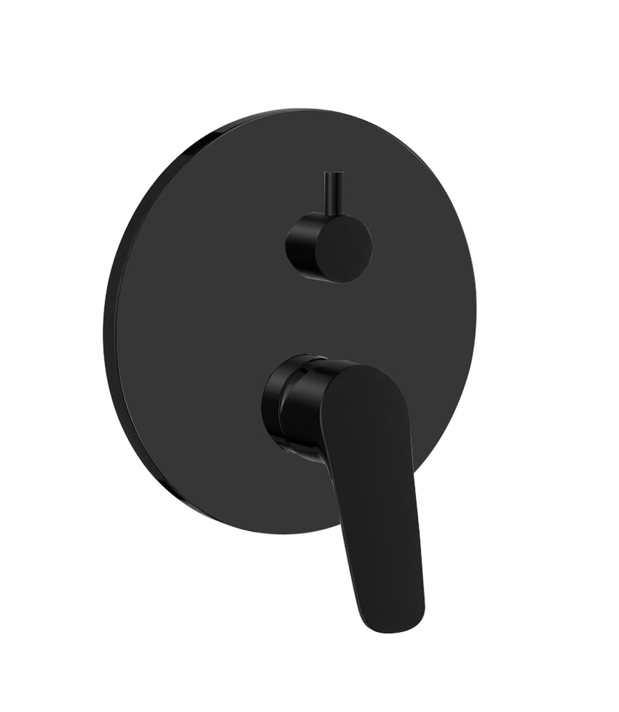 811006.MB TREDEX T.R Concealed Bath Mixer w/Concealed Body, Matt Black