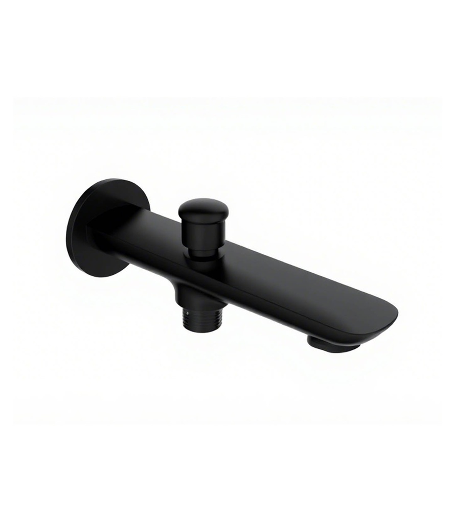 TRSP1006.2.MB TREDEX T.R Bath Spout w/Diverter, Matt Black
