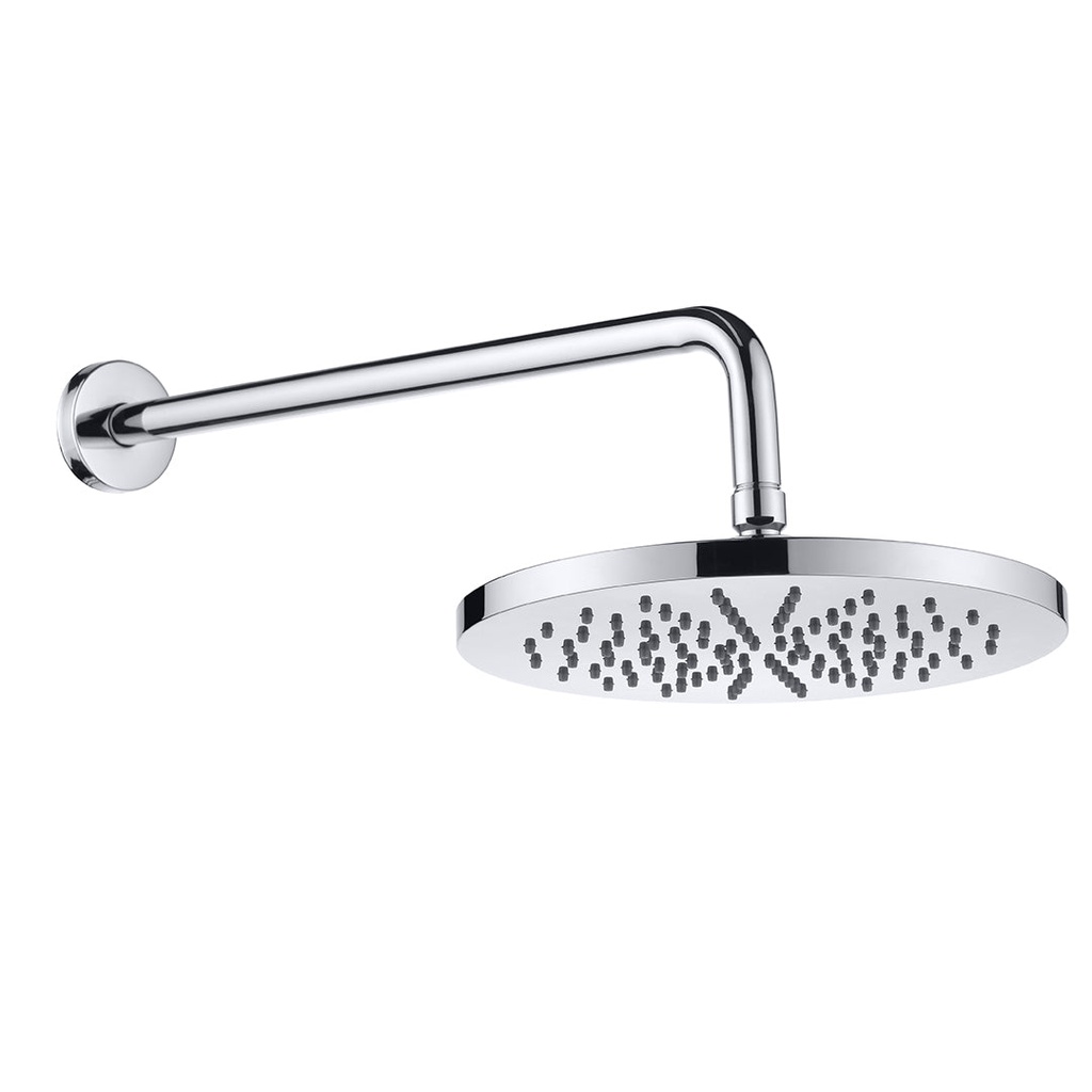 TRS0006 TREDEX T.R Rain Shower Head w/ Wall-Mounted Arm, Chrome