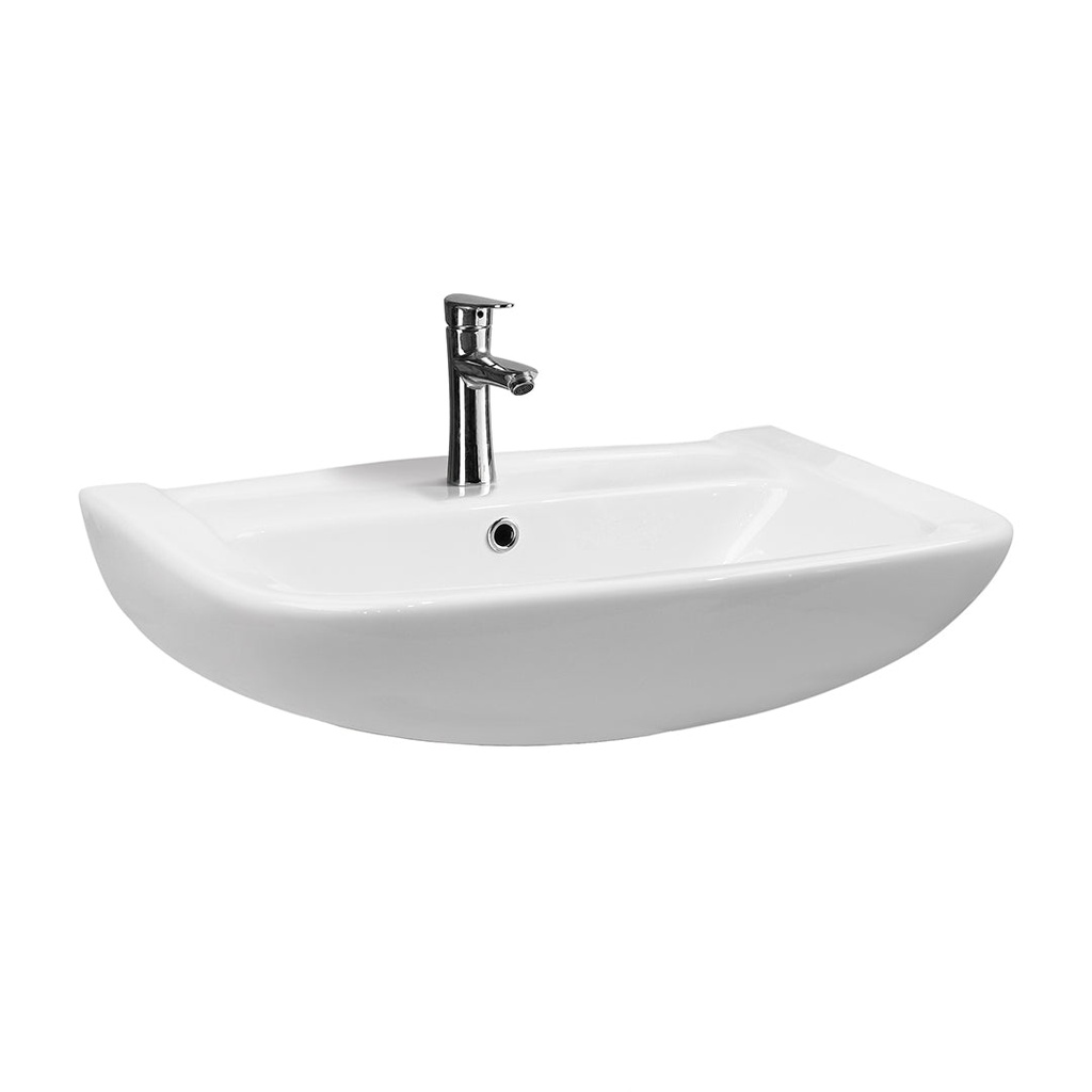 TRB0110.WB TREDEX T.O Wall-Hung Basin 620mm, White