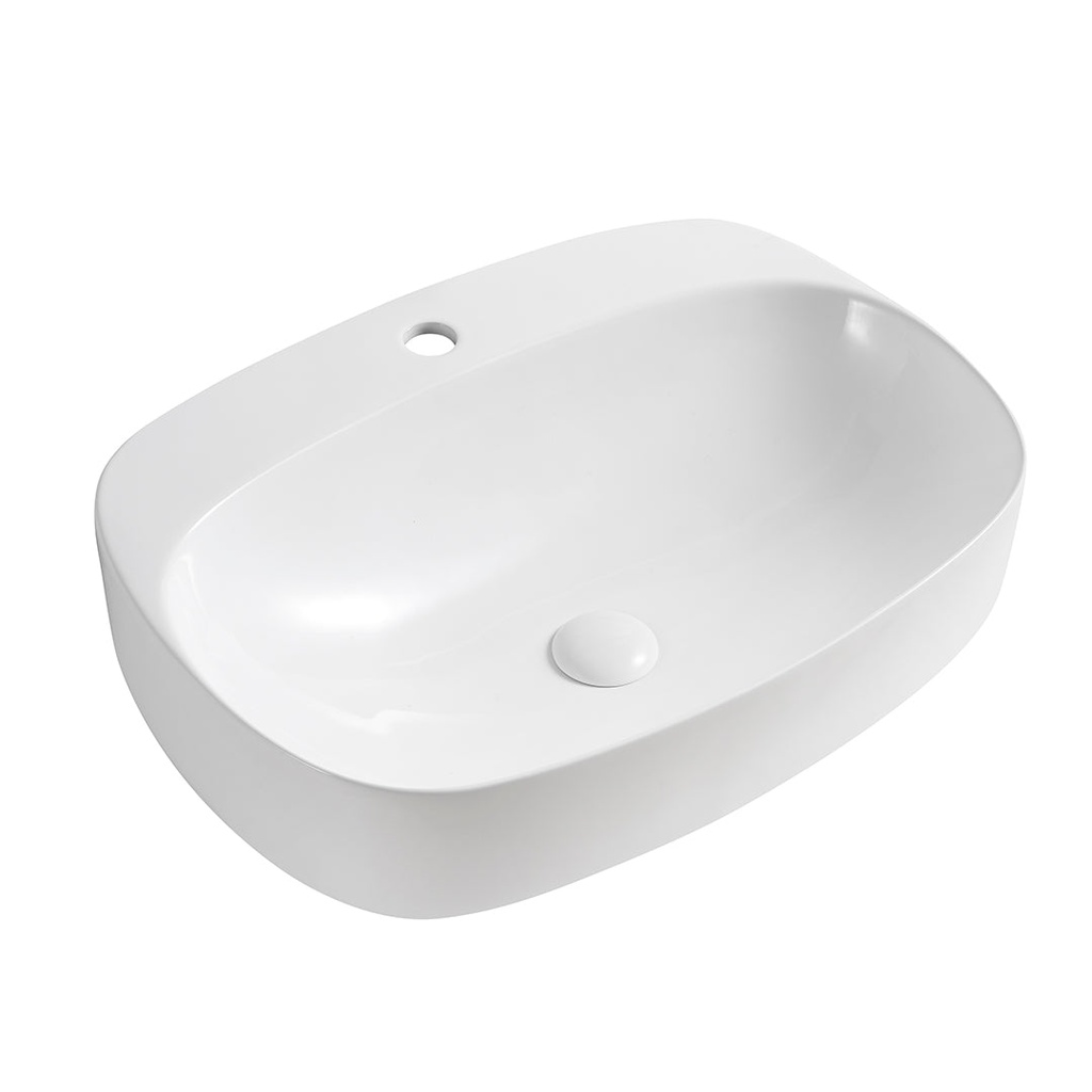 TRB01476 TREDEX T.R Over-Counter Basin 600mm, White