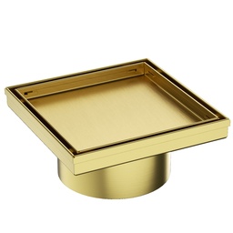 [TRF01515.4.SNG] TRF01515.4.SNG TREDEX SQ Tile Insert FLR Drain 150mm/102D SS304 Sh.N.Gold