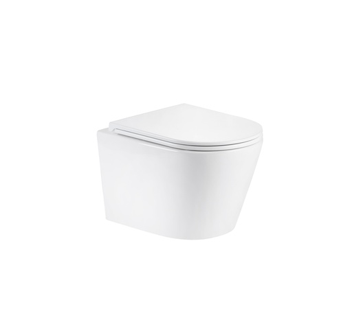 TRW1098 TREDEX TR+ Cyclone Wall-Hung WC, Seat & Cover, White