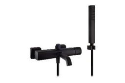 [9100EN] LUI EVOLUTION-Bath mixer complete with shower kit MATT BLACK gr. 2300 dim. 22x31x14