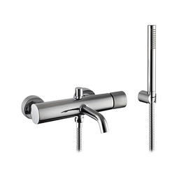 [9200E] LEI EVOLUTION-Bath mixer complete with shower kit CHROME gr. 2100 dim. 22x31x14