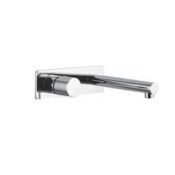 [6118] MINI-Built - in washbasin mixer with wall spout, without waste CHROME gr. 1850 dim. 29x19x8